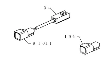 87458502 - Датчик контроля высева сеялки FC ST820/ADX400